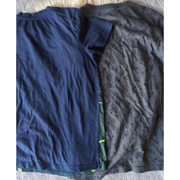 (2) Xersion Boy's 8 "Been There Dunked That" Blue Gray T-Shirt Short Sleeve - Picture 6 of 6